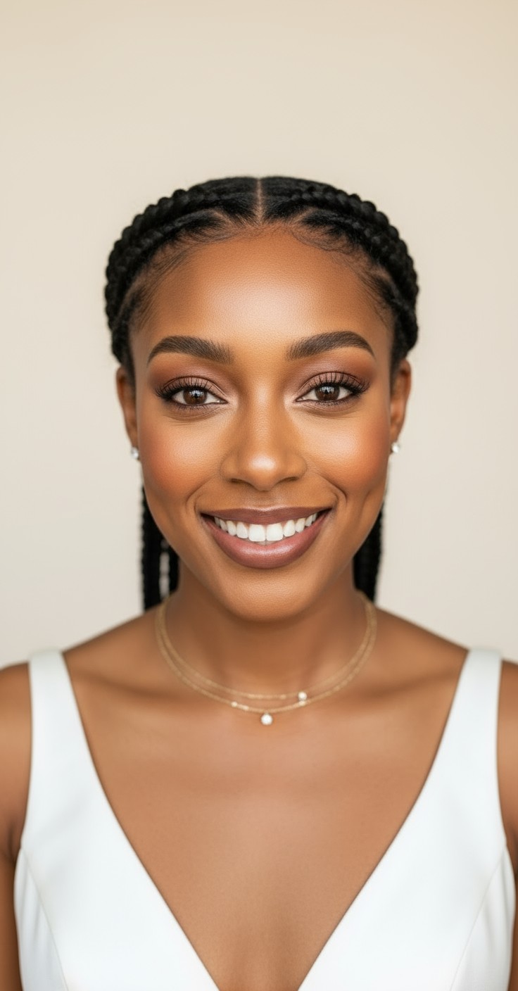 After Two French Braids